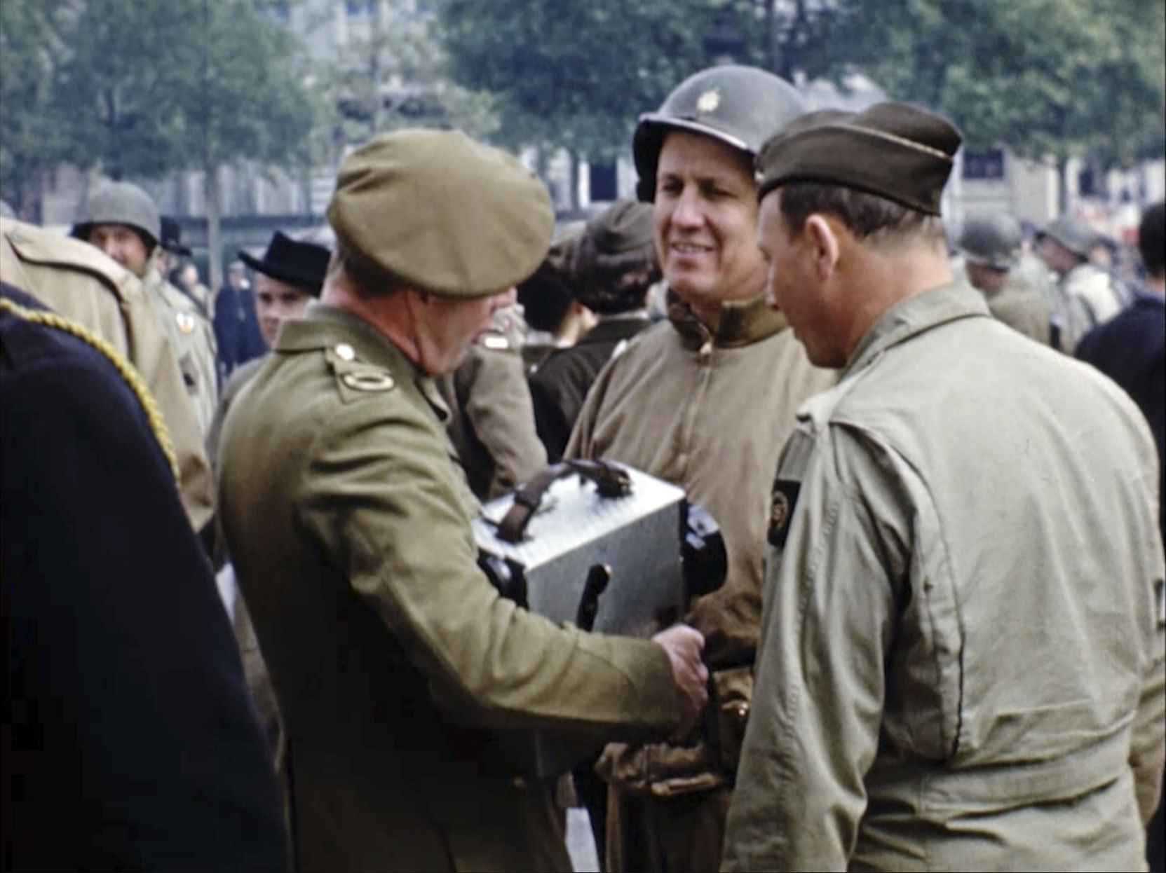 D-Day in color